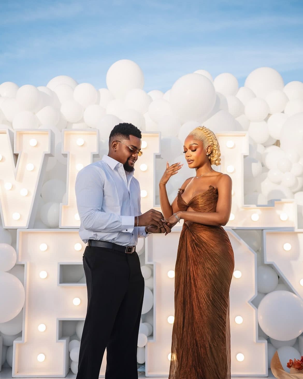 Diana Eneje Says Yes, Her Forever Is Here