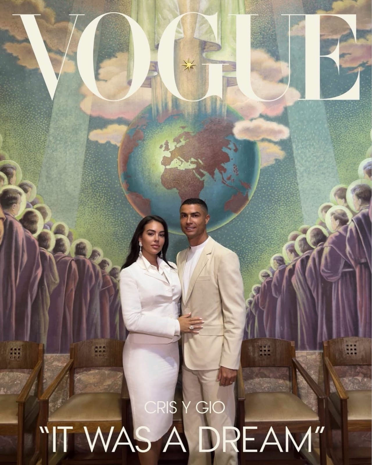 Cristiano Ronaldo and Georgina Rodríguez’s Vogue Cover Is a Ten-Year Love Story