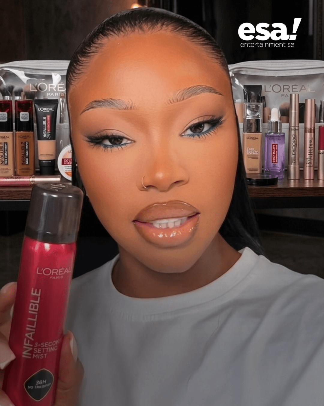 The L’oreal Infallible Setting Spray is making Waves in the South African Beauty Community.