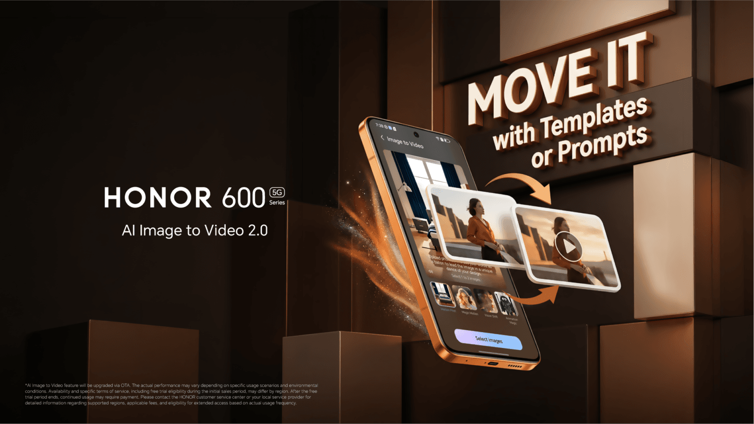 Create Your Way With The HONOR 600 Series’ AI Image to Video 2.0 Upgrade