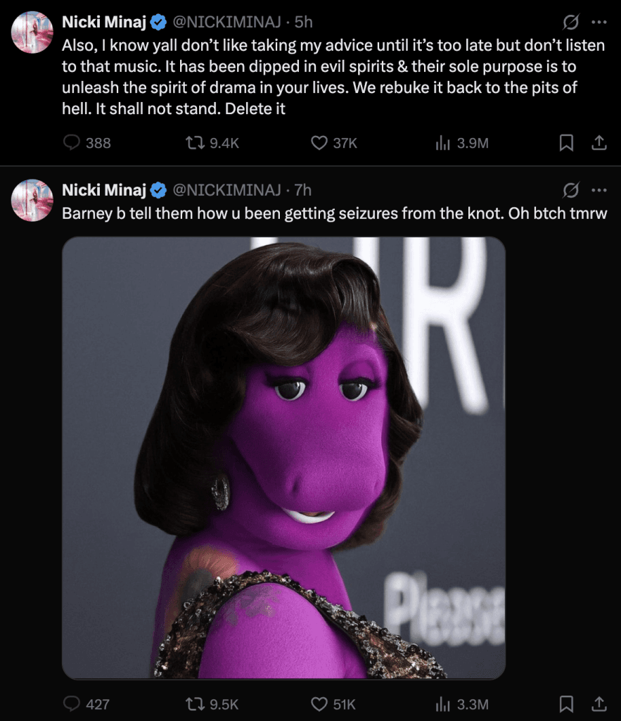 CARDI B AND NICKI MINAJ DRAG EACH OTHER LOWER THAN EVER