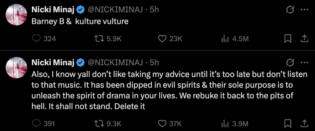 CARDI B AND NICKI MINAJ DRAG EACH OTHER LOWER THAN EVER