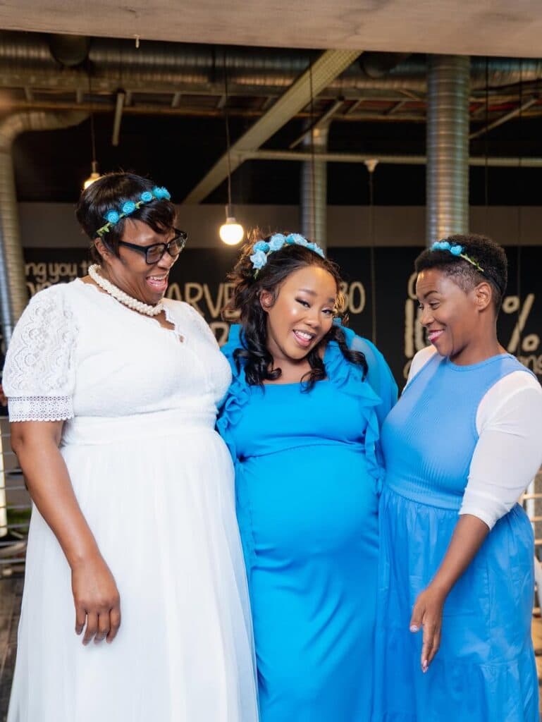 WATCH: Mommy-to-Be Khanyisa Jaceni Glows at Her Baby Shower